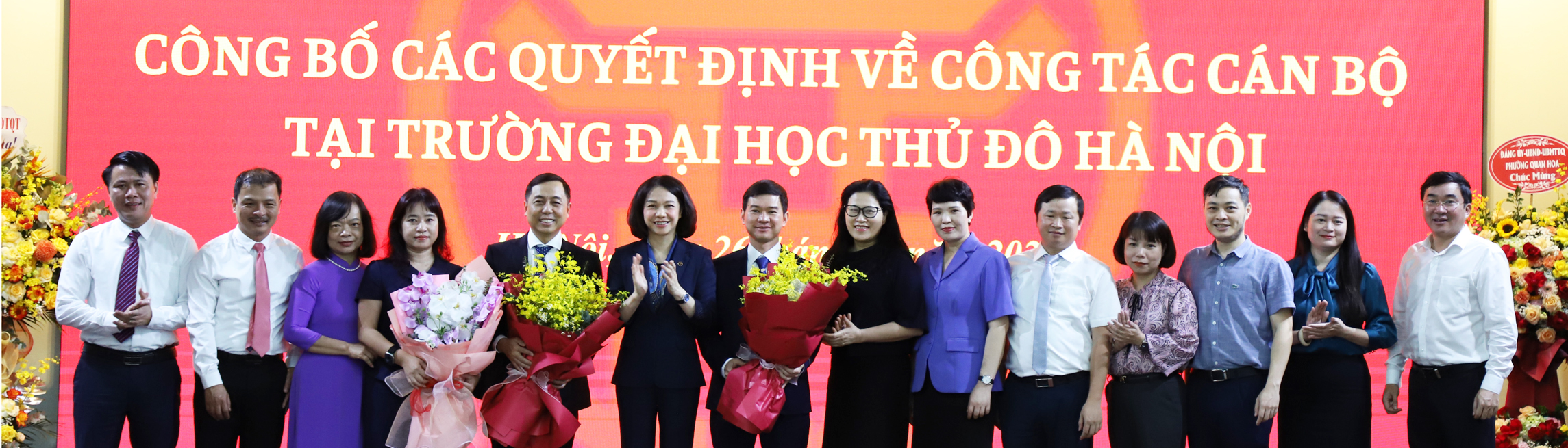 công bố quyết định hiệu trưởng
